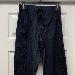 Adar Pro Scrubs for Women - Ultimate Yoga Jogger Scrub Pants-Size SMALL